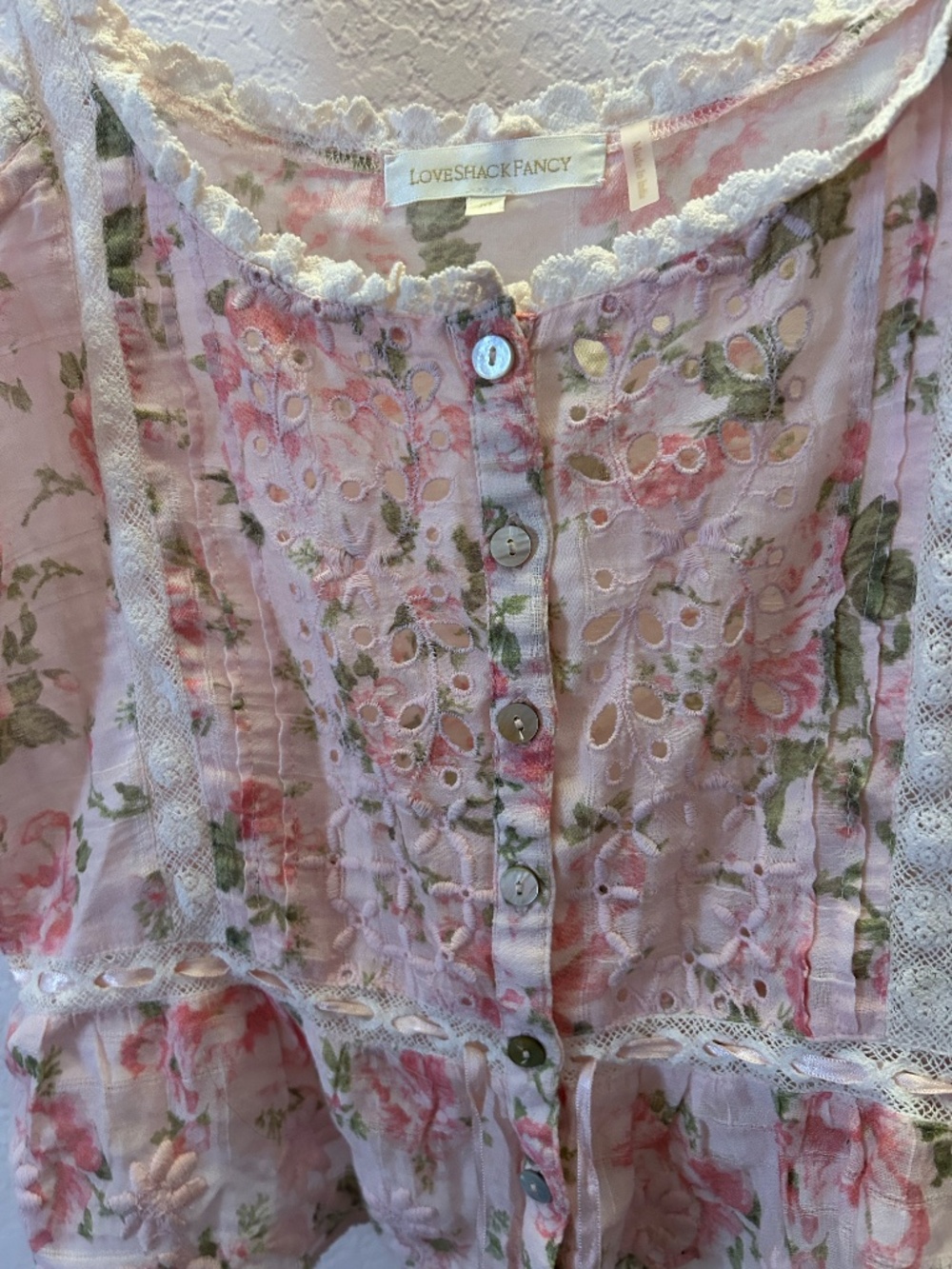Love Shack fancy top